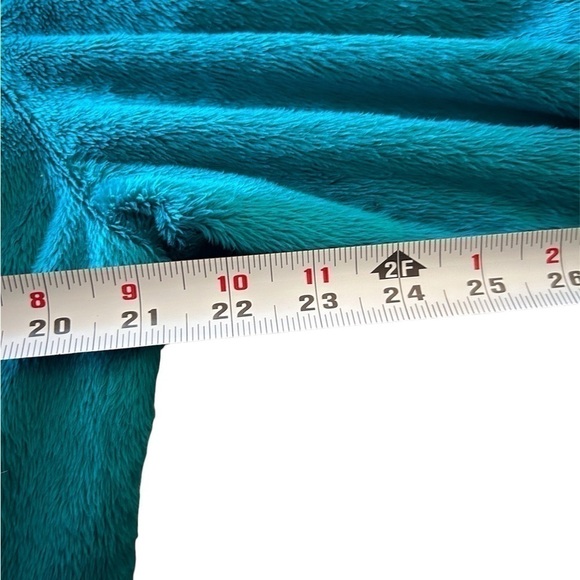 Bright Teal Zip-front Jacket, XL EUC - Picture 7 of 7